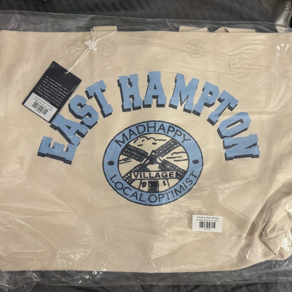 NWT Madhappy East Hampton Tote Bag